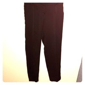 Black Ankle Slacks
